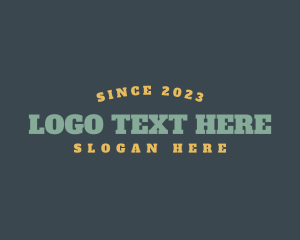 Retro Brand Business Logo