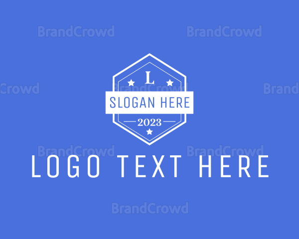 Hexagon Business Agency Badge Logo