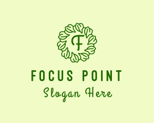 Ornament Leaf Vines logo design