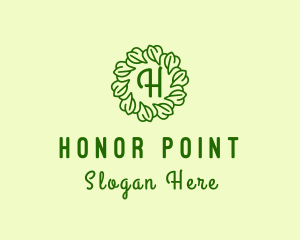 Ornament Leaf Vines logo design