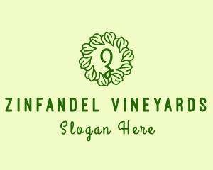 Ornament Leaf Vines logo design