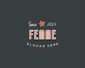 Floral Perfume Business logo design