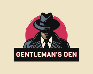 Dapper Detective Agent logo design