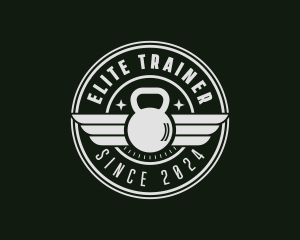 Kettlebell Athletic Gym logo design