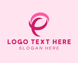 Vlogging - Fashion Boutique Letter P logo design