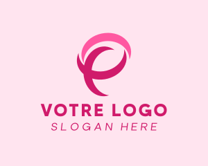 Vlogger - Fashion Boutique Letter P logo design