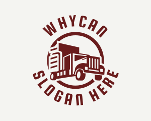 Delivery Truck Shipping Logo