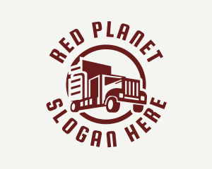 Delivery Truck Shipping logo design