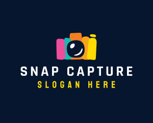 Capture - Creative Media Camera logo design