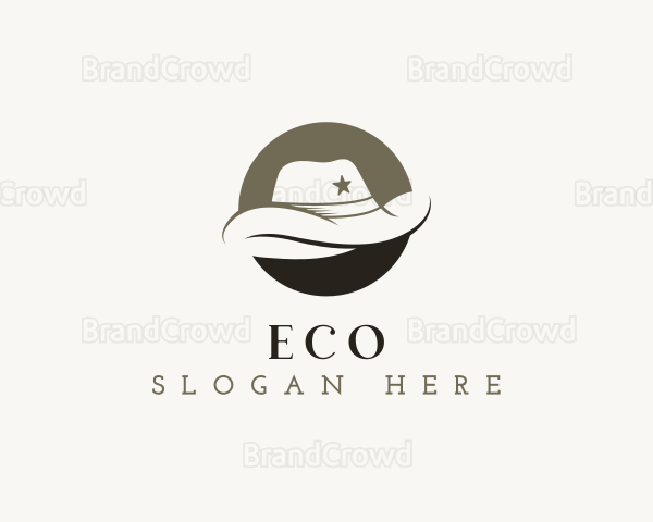 Western Cowboy Hat Logo