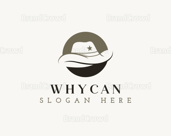 Western Cowboy Hat Logo