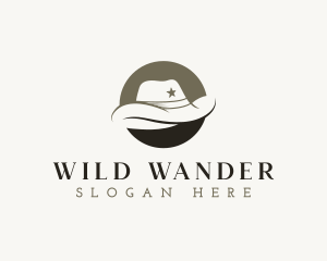 Western Cowboy Hat logo design