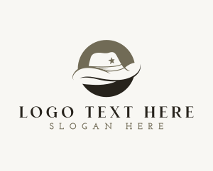Merchandise - Western Cowboy Hat logo design