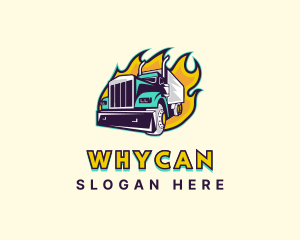 Truck Fire Shipment Logo