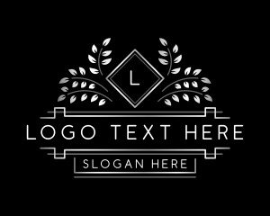 Elegant - Minimalist Boutique Leaves logo design