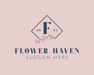 Flower Botanical Garden logo design