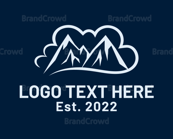 Mountain Cloud Hiking Logo