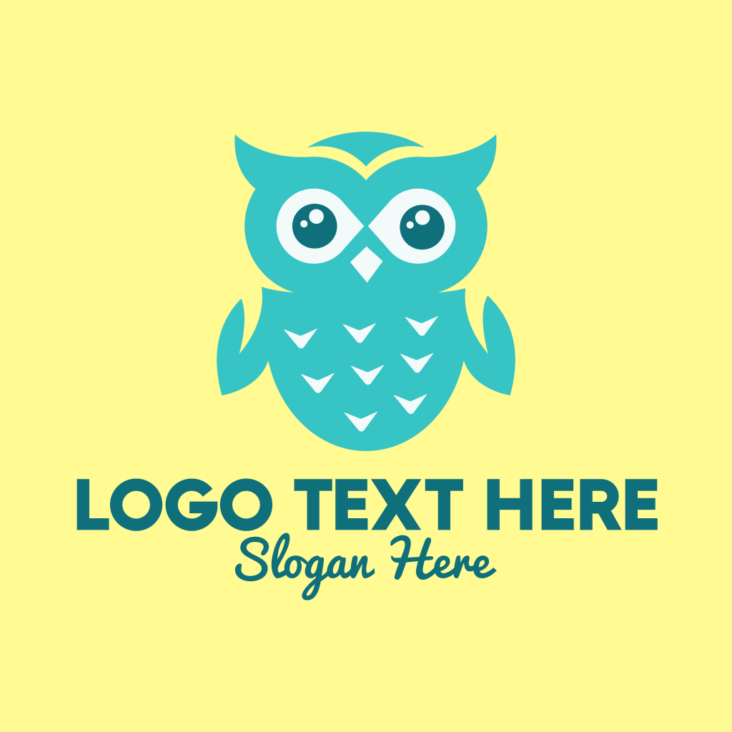 baby-green-owl-logo-brandcrowd-logo-maker