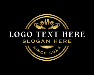 Coffee Bean - Luxury Coffee Bean logo design