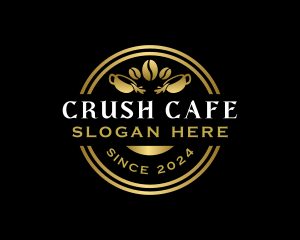 Luxury Coffee Cafe logo design