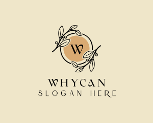 Salon - Elegant Floral Beauty logo design