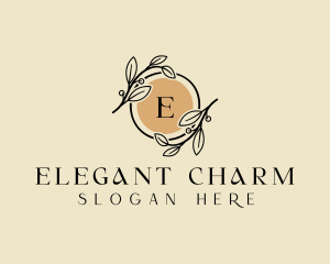 Elegant Floral Beauty logo design