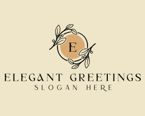 Elegant Floral Beauty logo design