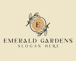 Elegant Floral Beauty logo design