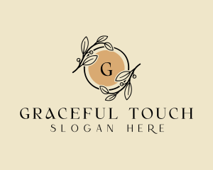 Elegant Floral Beauty logo design