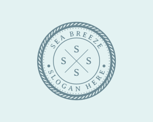 Nautical - Nautical Marine Badge logo design