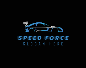 Car Speed Racer logo design