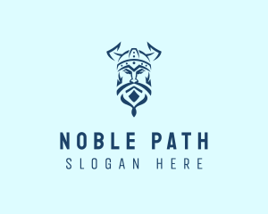 Noble Viking Warrior logo design