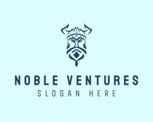 Noble Viking Warrior logo design