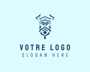 Helmet - Noble Viking Warrior logo design