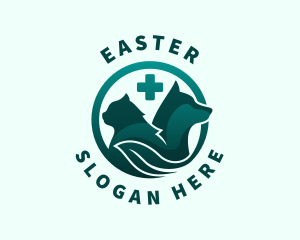 Pet Animal Veterinary Logo