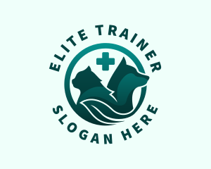 Pet Animal Veterinary logo design