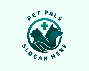 Pet Animal Veterinary logo design