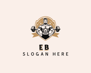 Muscle Man Bodybuilding  Logo