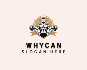 Muscle Man Bodybuilding  Logo