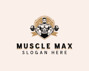 Bodybuilding - Muscle Man Bodybuilding logo design