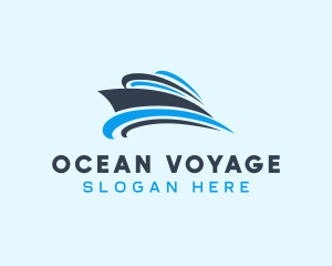 Sailing Boat Travel logo design