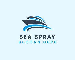 Sailing Boat Travel logo design