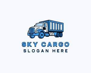 Truck Forwarding Logistics logo design