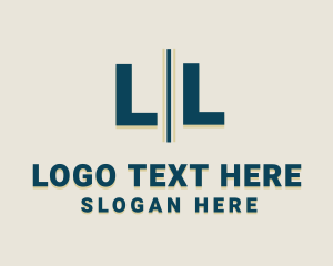 Letter - Professional Business Management logo design