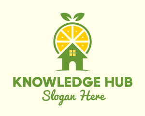 Real Estate - Lime Fruit House logo design