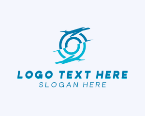 Forwarding - Logistics Airplane Shipping logo design