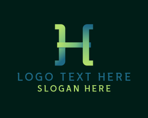 Letter H - Handyman Plumbing Contractor logo design