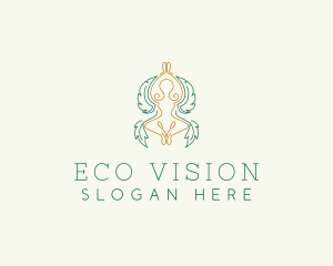 Yoga Wellness Spa  logo design