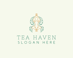 Yoga Wellness Spa  logo design