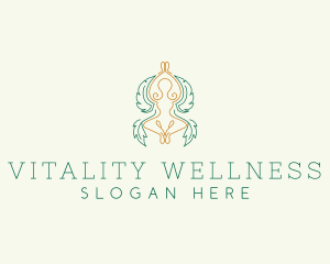 Yoga Wellness Spa  logo design